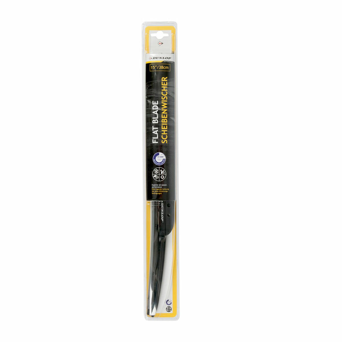 Priekinio stiklo valiklis Dunlop Flat Blade 38 cm